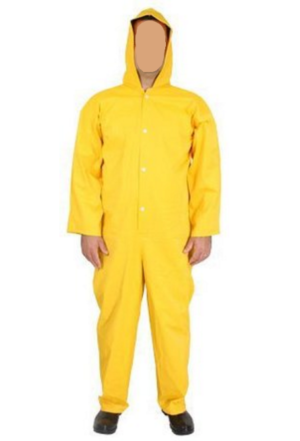 MACACÃO PVC AMARELO