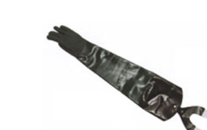 LUVA PVC COM FORRO COM OMBREIRA 70 CM