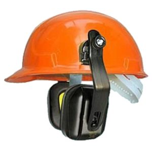 CAPACETE COM ABAFADOR DE RUÍDOS