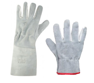 LUVA VAQUETA MISTA CANO CURTO E LONGO