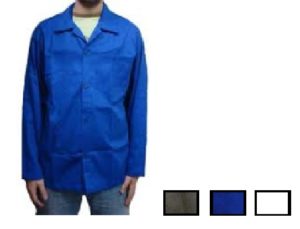 JALECO BRIM MANGA LONGA COM 1 BOLSO