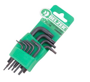 CHAVE TORX (COM 9 PEÇAS) BELZER