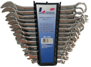 CHAVE COMBINADA COM 26 PEÇAS LOTUS