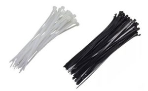 ABRAÇADEIRA DE NYLON BRANCA OU PRETA